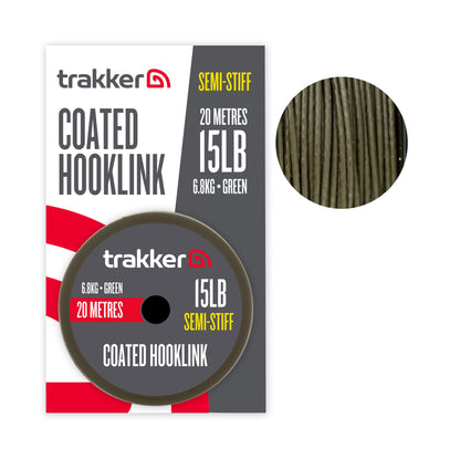 Trakker Semi Stiff Coated Hooklink 20m