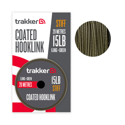 Trakker Stiff Coated Hooklink 20m