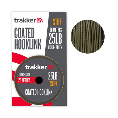 Trakker Stiff Coated Hooklink 20m