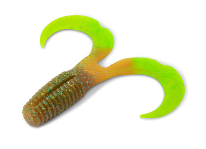 Moby Softbaits Curly One 12cm UV  | Gummitwister