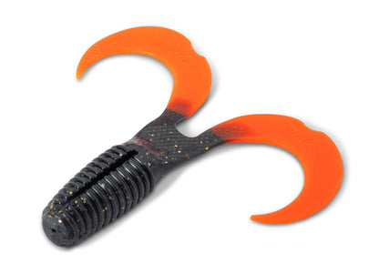 Moby Softbaits Curly One 12cm UV  | Gummitwister