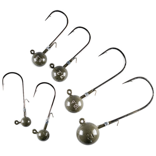 #LMAB Tungsten Round Jig #2 - Jigkopf