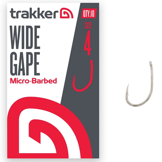 Trakker Wide Gape Hooks (Micro Barbed)