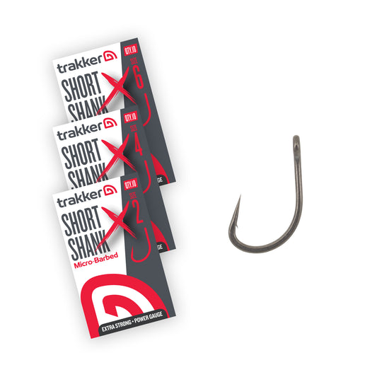 Trakker Short Shank XS Hooks (Micro Barbed)