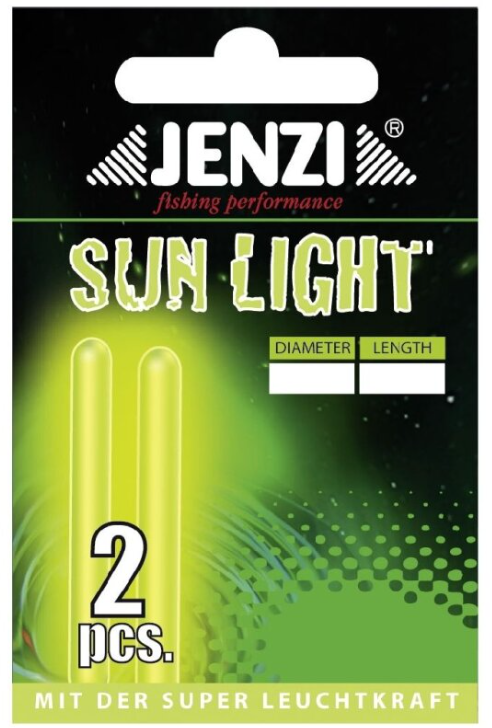 Jenzi Chemi Light Standard 3,0 x 25mm Knicklicht gelb/grün Mini