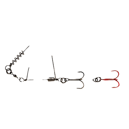 SAVAGE GEAR SS Corkscrew Stinger 3g RED + BN Diameter