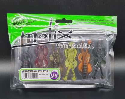 Molix Freaky Flex 3" Mixed Packs - Gummiköder / Krebs