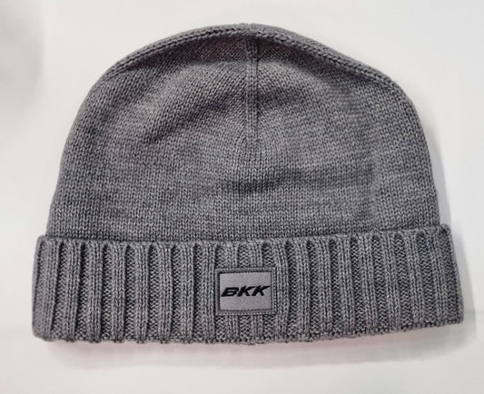 BKK Beanie mit Logo - Grau / Wintermütze