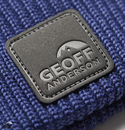 Geoff Anderson Technical Merino WizWool Roar Beanie - Blau / Mütze aus Merinowolle