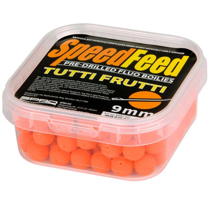 Spro Speedfeed Pre-Drilled Fluo Boilies 9mm