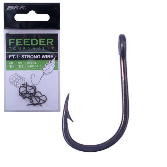 BKK FT-1 Strong Wire Feeder Hook #14 / Friedfischhaken