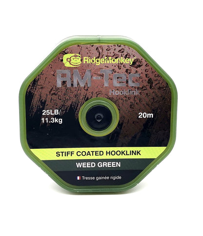 RidgeMonkey Stiff Coated Hooklink 35lb