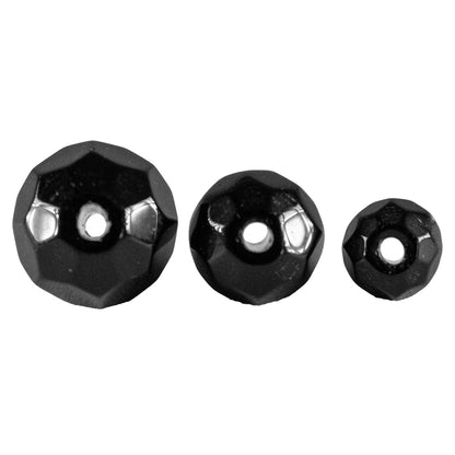 #LMAB Glass Beads / Black