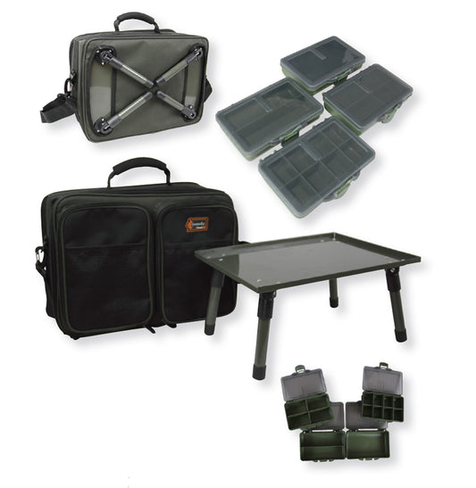 Prologic Cruzade Rig Station 36x28x21cm - Bivvy Table + Tackleboxen