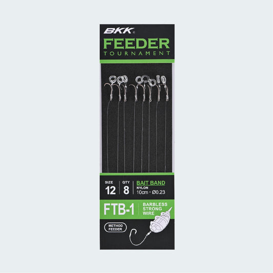 BKK FTB-1 Bait Band Barbless | Feeder Vorfachhaken