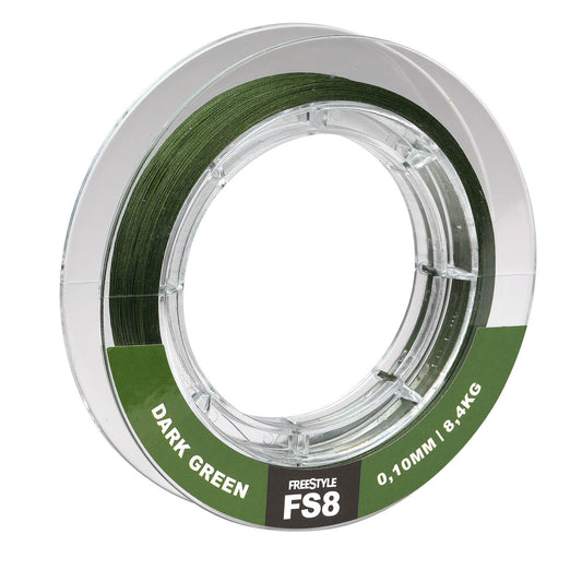 Spro Freestyle FS8 | Dark Green | geflochtene Schnur | 125m