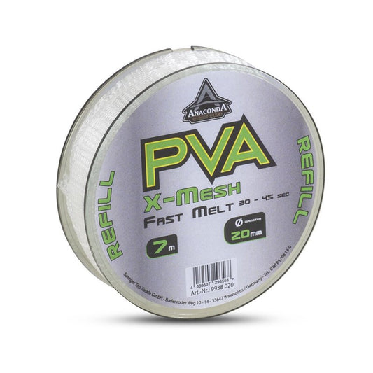 Anaconda Fast Melt PVA X-Mesh Refill | 7m | 20mm