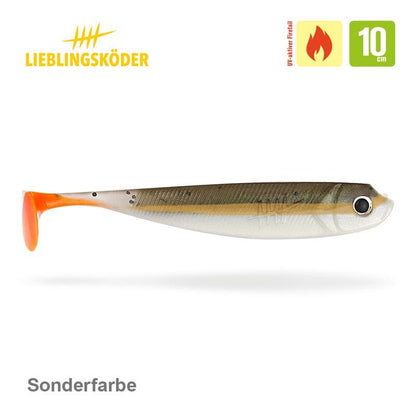 Lieblingsköder Gummifisch 10cm - Sonderfarben