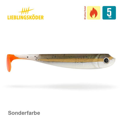 Lieblingsköder Gummifisch 5cm - Sonderfarben