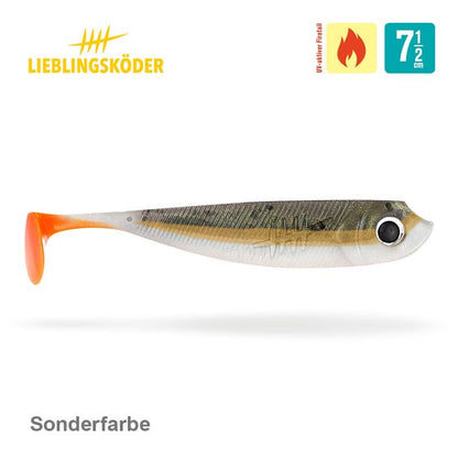 Lieblingsköder Gummifisch 7,5cm - Sonderfarben