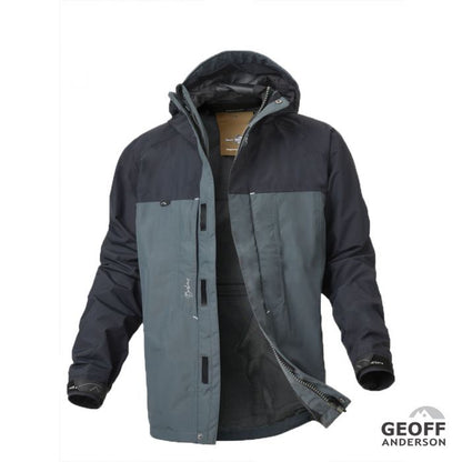 Geoff Anderson Barbarus 2 Jacke - Schwarz / wasserdichte Funktionsjacke