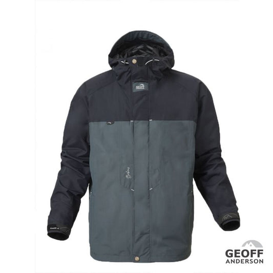 Geoff Anderson Barbarus 2 Jacke - Schwarz / wasserdichte Funktionsjacke