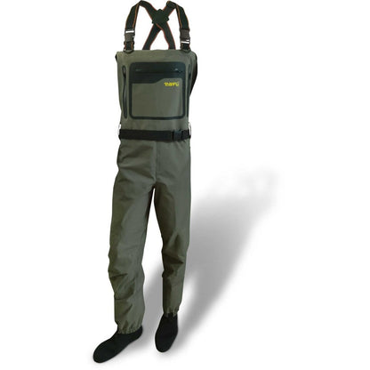 Black Cat Waders Green - Größe L / Wathose