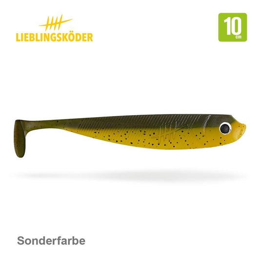 Lieblingsköder Gummifisch 10cm - Sonderfarben