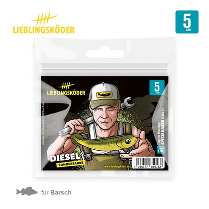 Lieblingsköder Gummifisch 5cm - Sonderfarben