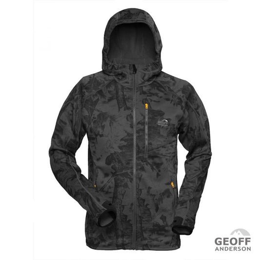 Geoff Anderson Hoody 3 Jacke m. Kapuze - Black Leaf