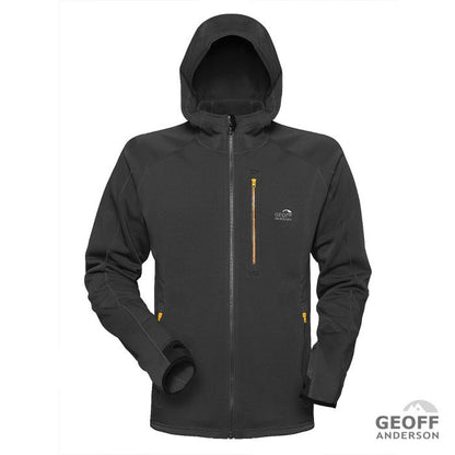 Geoff Anderson Hoody 3 Jacke m. Kapuze - Schwarz