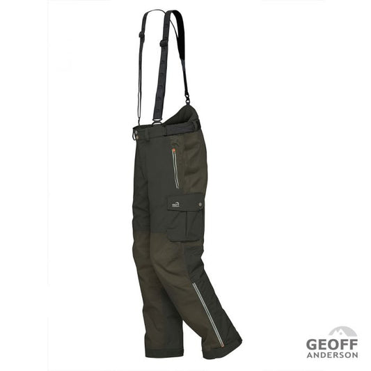 Geoff Anderson Urus 6 Hose - Grün / wasserdichte Angler- und Outdoorhose