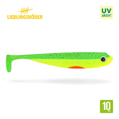 Lieblingsköder Gummifisch 10cm - Sonderfarben