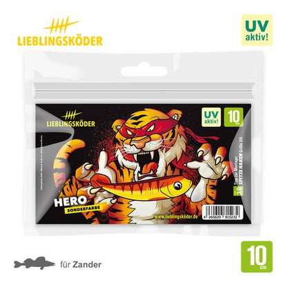 Lieblingsköder Gummifisch 10cm - Sonderfarben