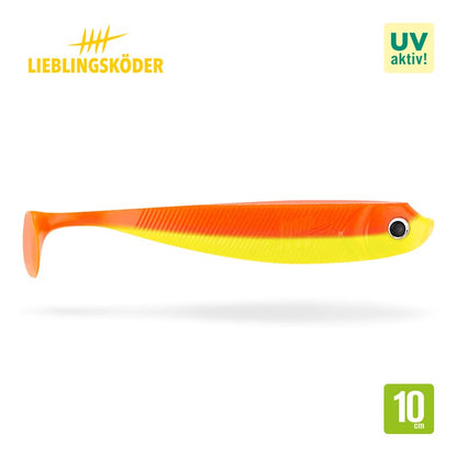 Lieblingsköder Gummifisch 10cm - Sonderfarben