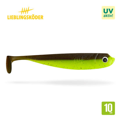 Lieblingsköder Gummifisch 10cm - Sonderfarben