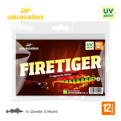 Lieblingsköder Gummifisch 12,5cm - Grundfarben