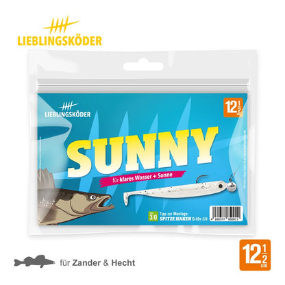 Lieblingsköder Gummifisch 12,5cm - Grundfarben