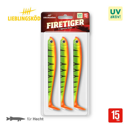 Lieblingsköder Gummifisch 15cm - Grundfarben