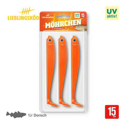 Lieblingsköder Gummifisch 15cm - Grundfarben