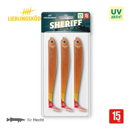 Lieblingsköder Gummifisch 15cm - Grundfarben