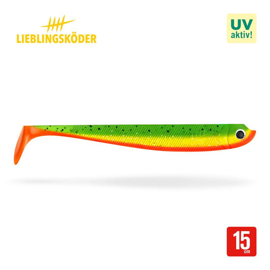 Lieblingsköder Gummifisch 15cm - Sonderfarben