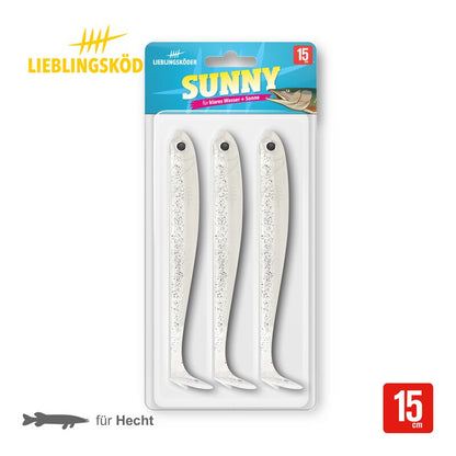 Lieblingsköder Gummifisch 15cm - Grundfarben