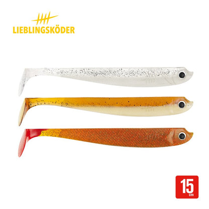 Lieblingsköder Gummifisch 15cm - Grundfarben