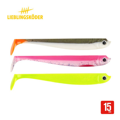 Lieblingsköder Gummifisch 15cm - Grundfarben