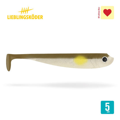 Lieblingsköder Gummifisch 5cm - Sonderfarben