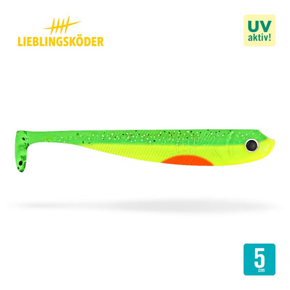 Lieblingsköder Gummifisch 5cm - Sonderfarben