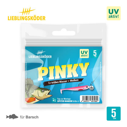 Lieblingsköder Gummifisch 5cm - Grundfarben