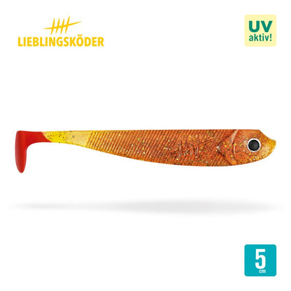 Lieblingsköder Gummifisch 5cm - Grundfarben