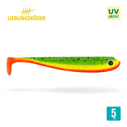 Lieblingsköder Gummifisch 5cm - Sonderfarben